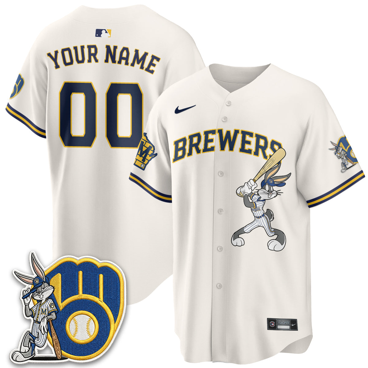 Custom MIL Bunny Edition Vapor Jersey - Stitched N1