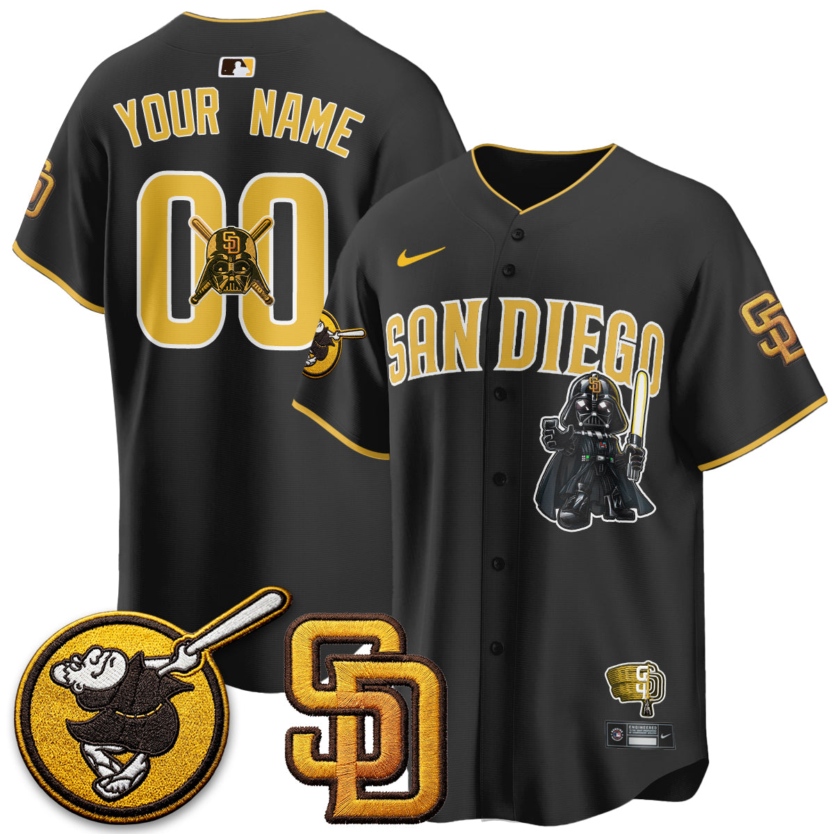 SD x SW 2026 Vapor Limited Custom Jersey - Stitched