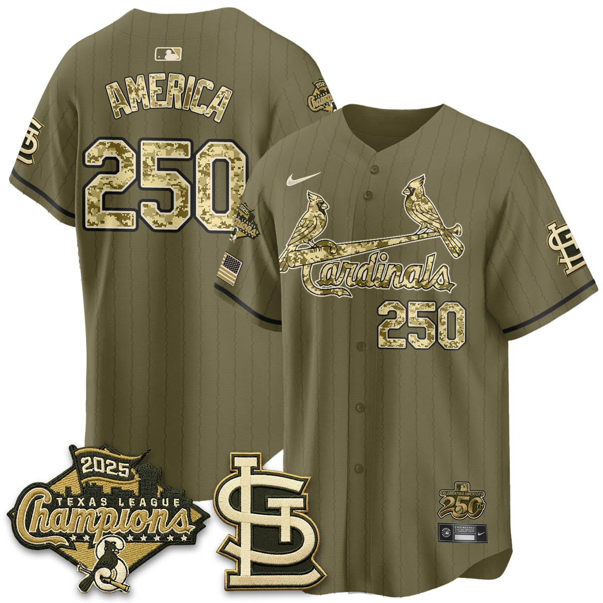 STL 2026 Armed Forces Day Jersey - Stitched