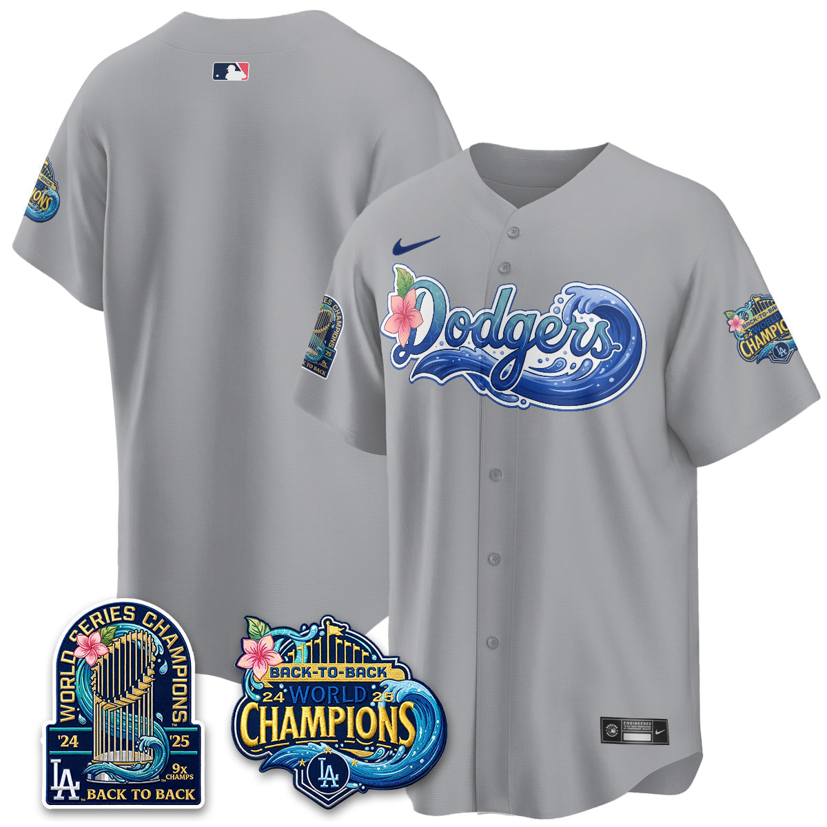 LAD Coastal Vapor Hawaiian Jersey - Stitched