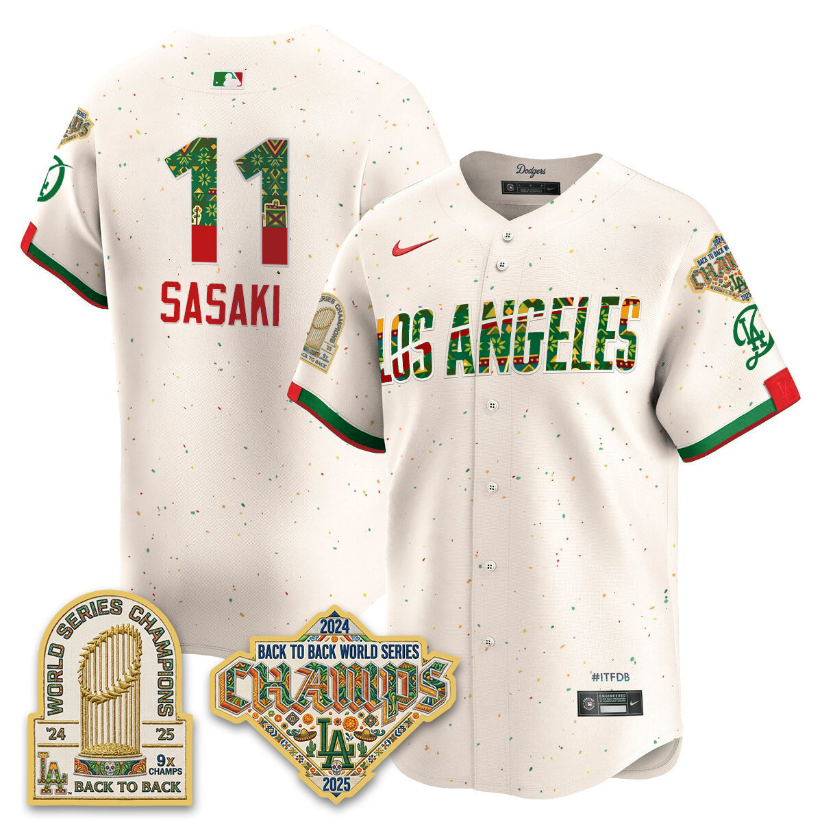 LAD x Mexican Heritage 2026 Limited Vapor Jersey - Stitched