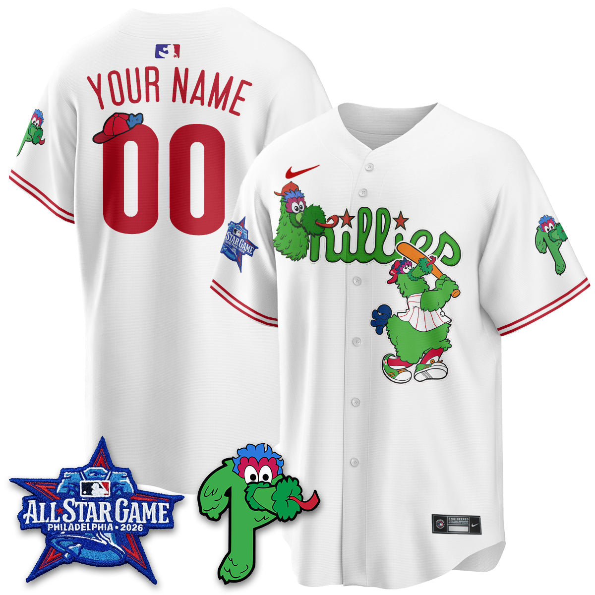 PHI Phanatic Vapor Limited Custom Jersey - Stitched