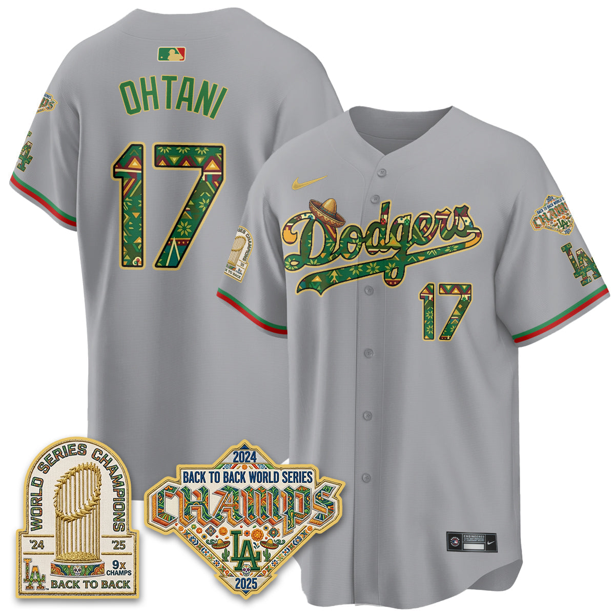 LAD x Mexican Heritage 2026 Limited Vapor Jersey - Stitched