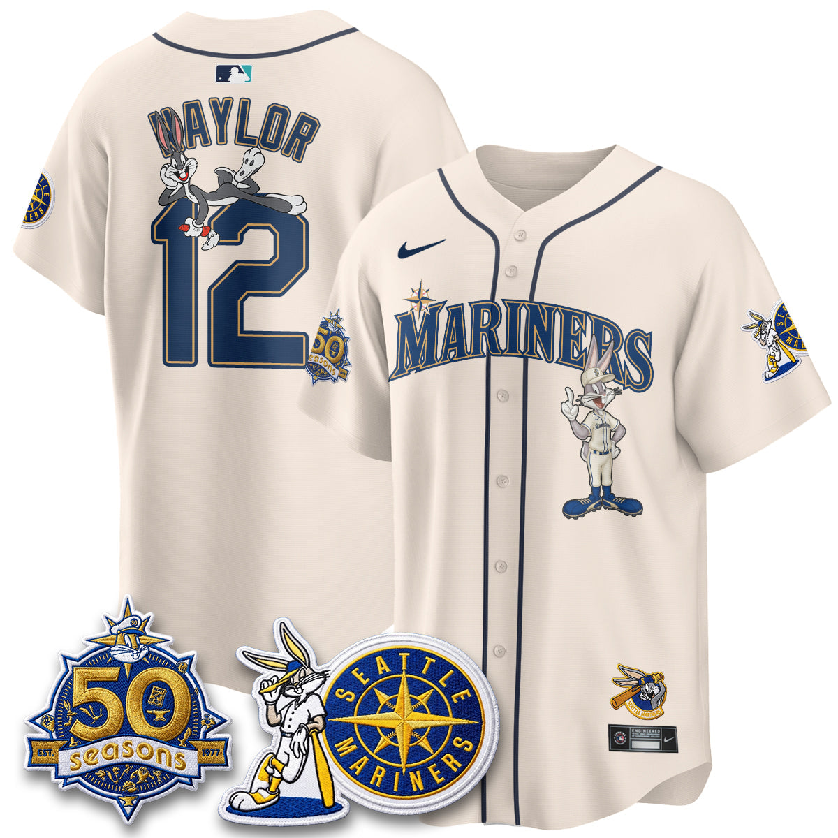 SEA x Bunny Vapor Premier Limited Jersey - Stitched