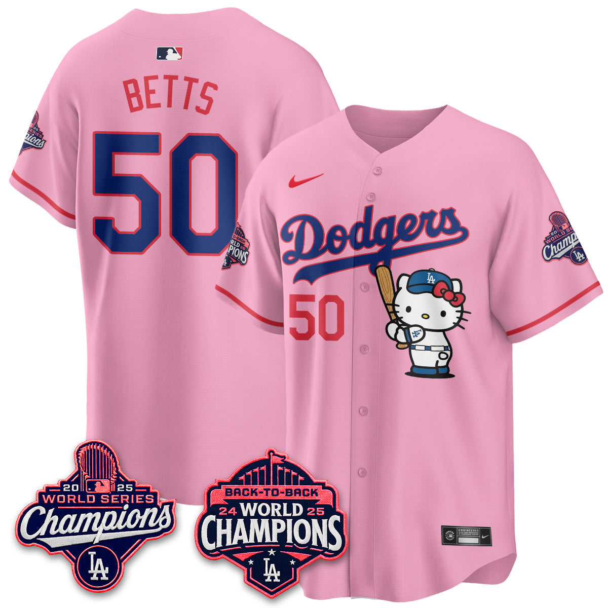 LAD x Meow KT Night 2026 White Edition Jersey - Stitched