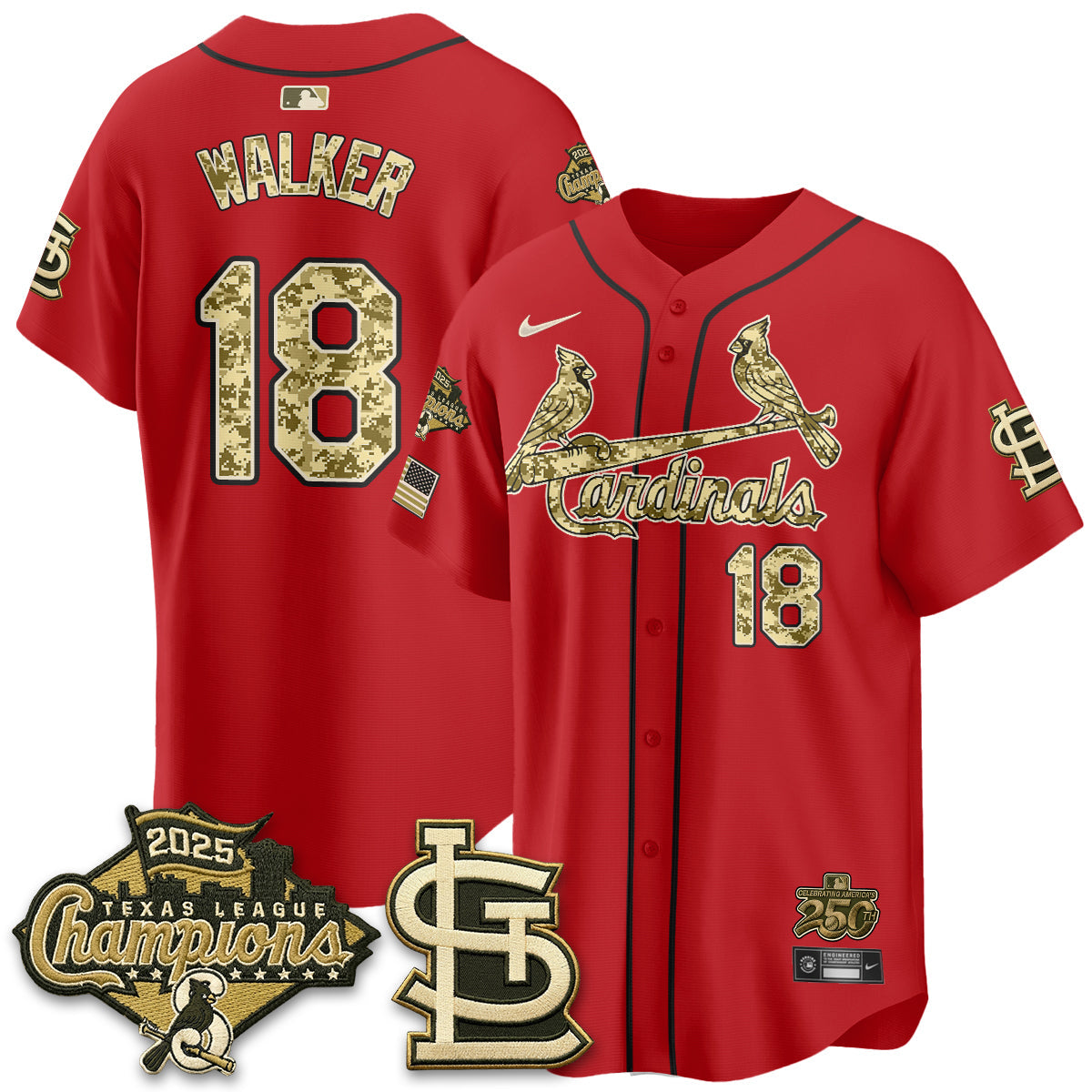 STL 2026 Armed Forces Day Jersey - Stitched