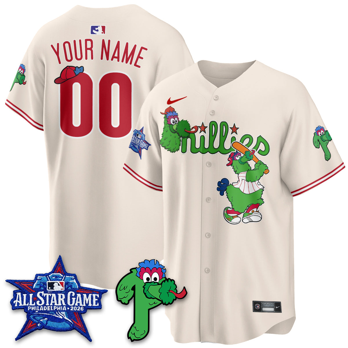 PHI Phanatic Vapor Limited Custom Jersey - Stitched