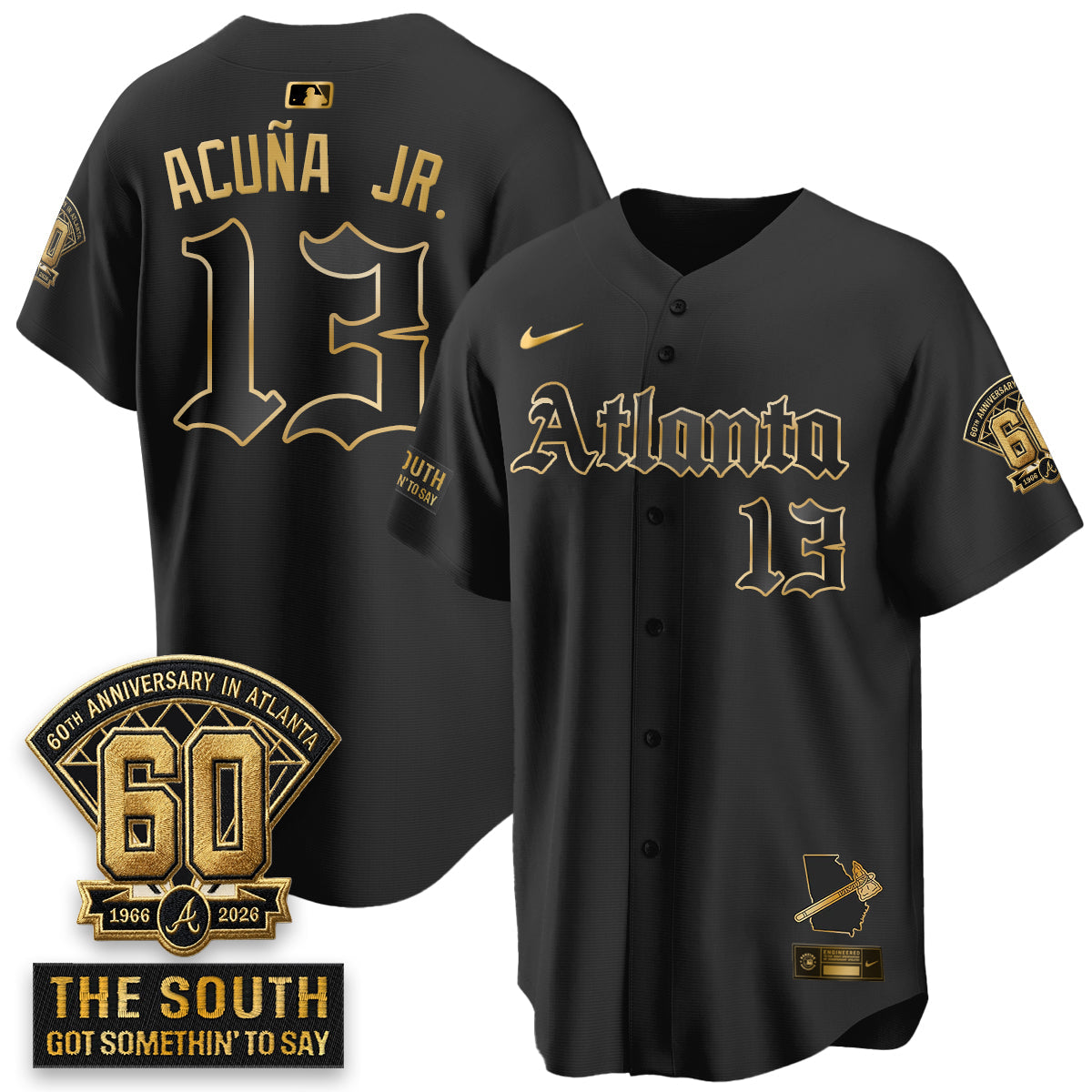 ATL 2026 Gothic Edition Vapor Limited Jersey - Stitched V2