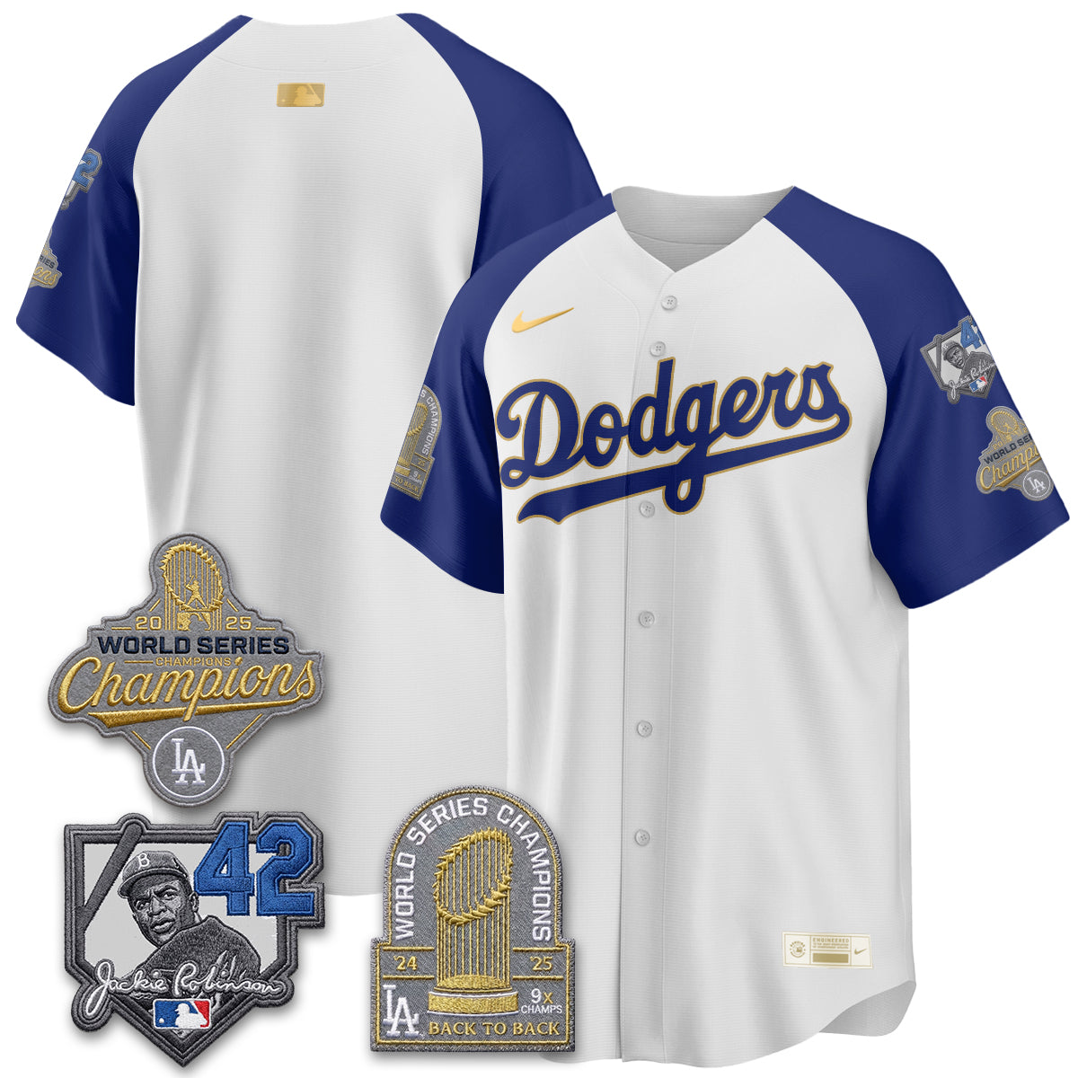 LAD 2026 Jackie Robinson New Era Vapor Limited Jersey - Stitched