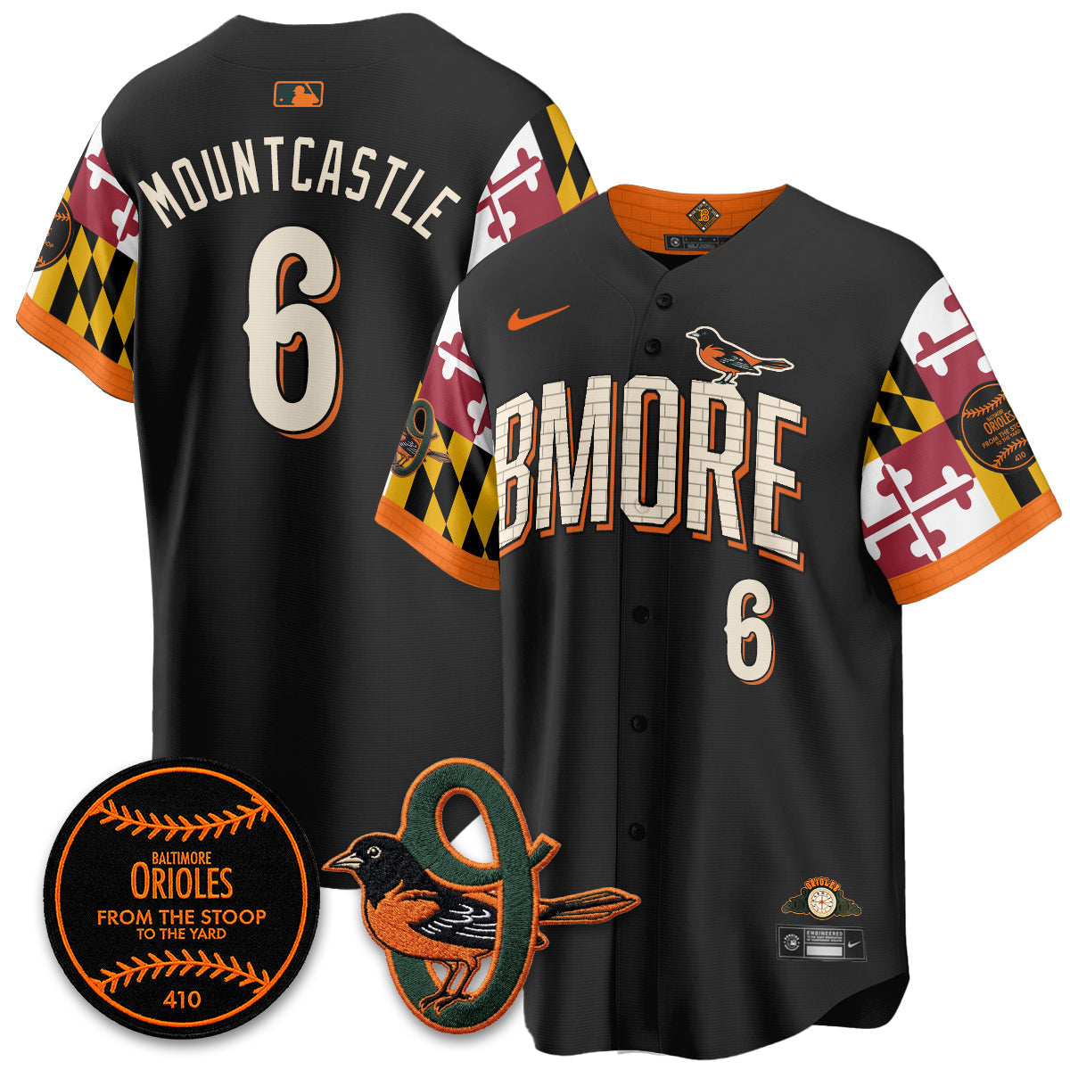 BAL x Maryland State Flag 2026 Vapor Jersey - Stitched