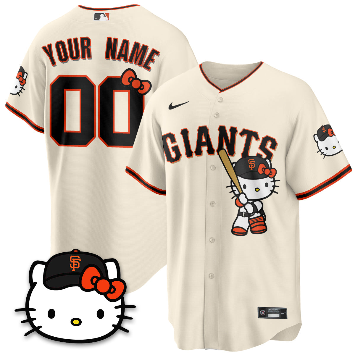 SF x Meow KT Vapor Custom Jersey - Stitched