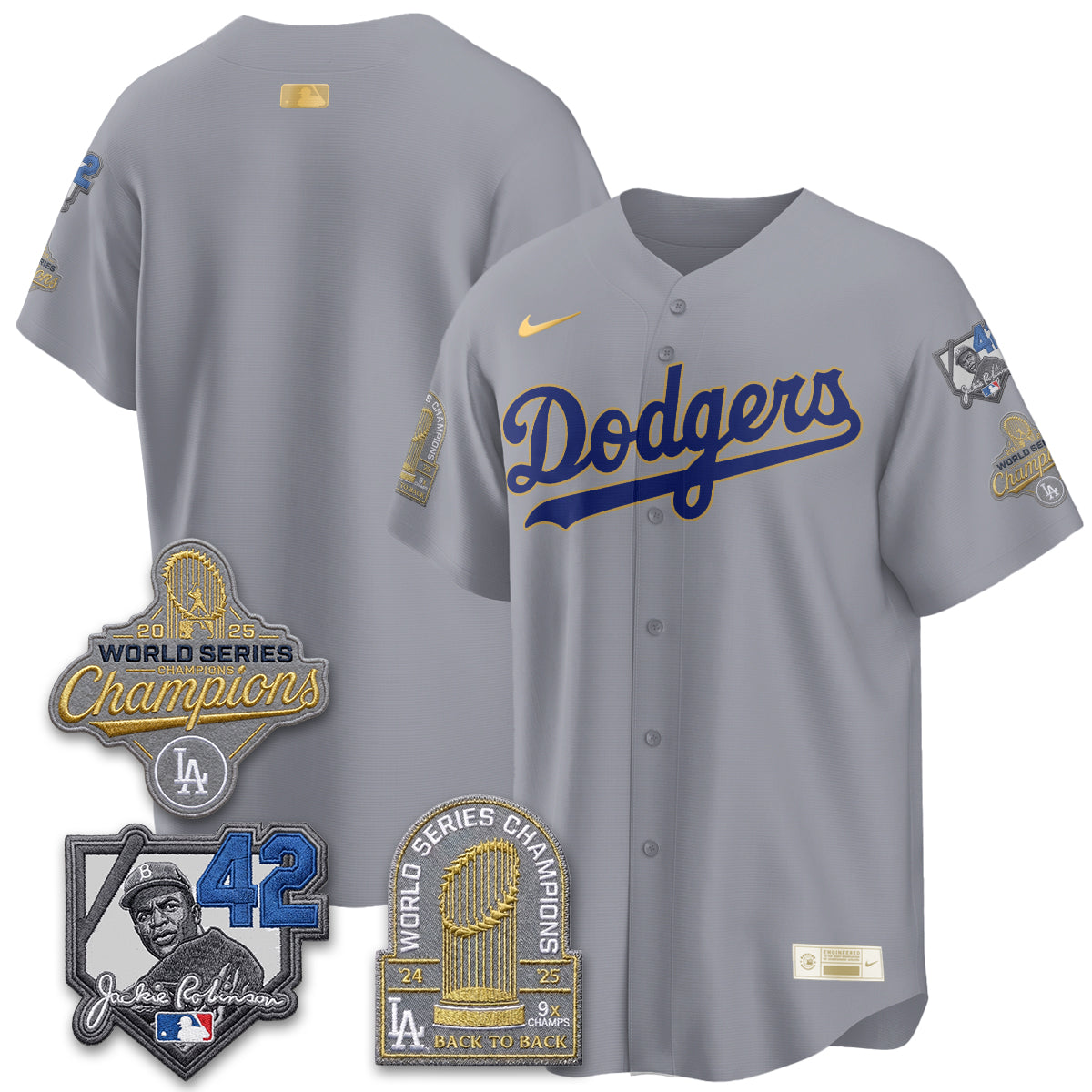 LAD 2026 Jackie Robinson New Era Vapor Limited Jersey - Stitched