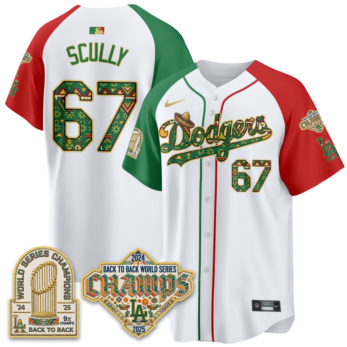LAD x Mexican Heritage 2026 Limited Vapor Jersey - Stitched