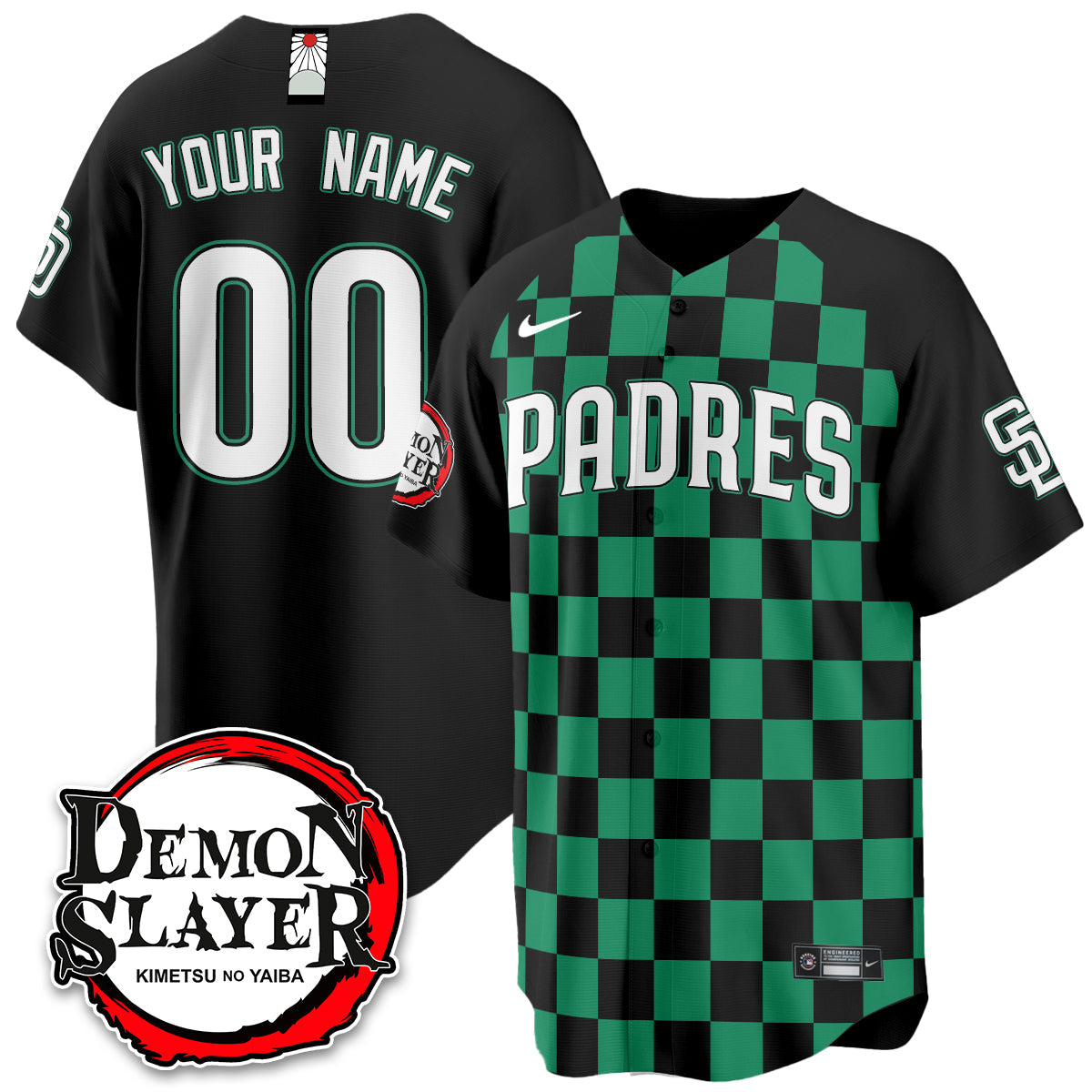 SD Demon Slayer Vapor Limited Custom Jersey - Stitched