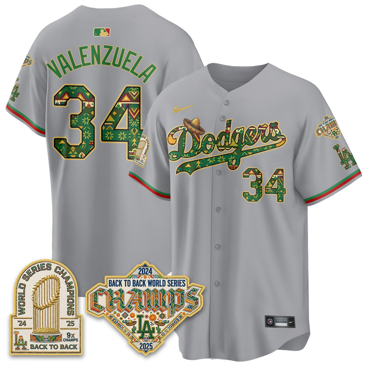 LAD x Mexican Heritage 2026 Limited Vapor Jersey - Stitched