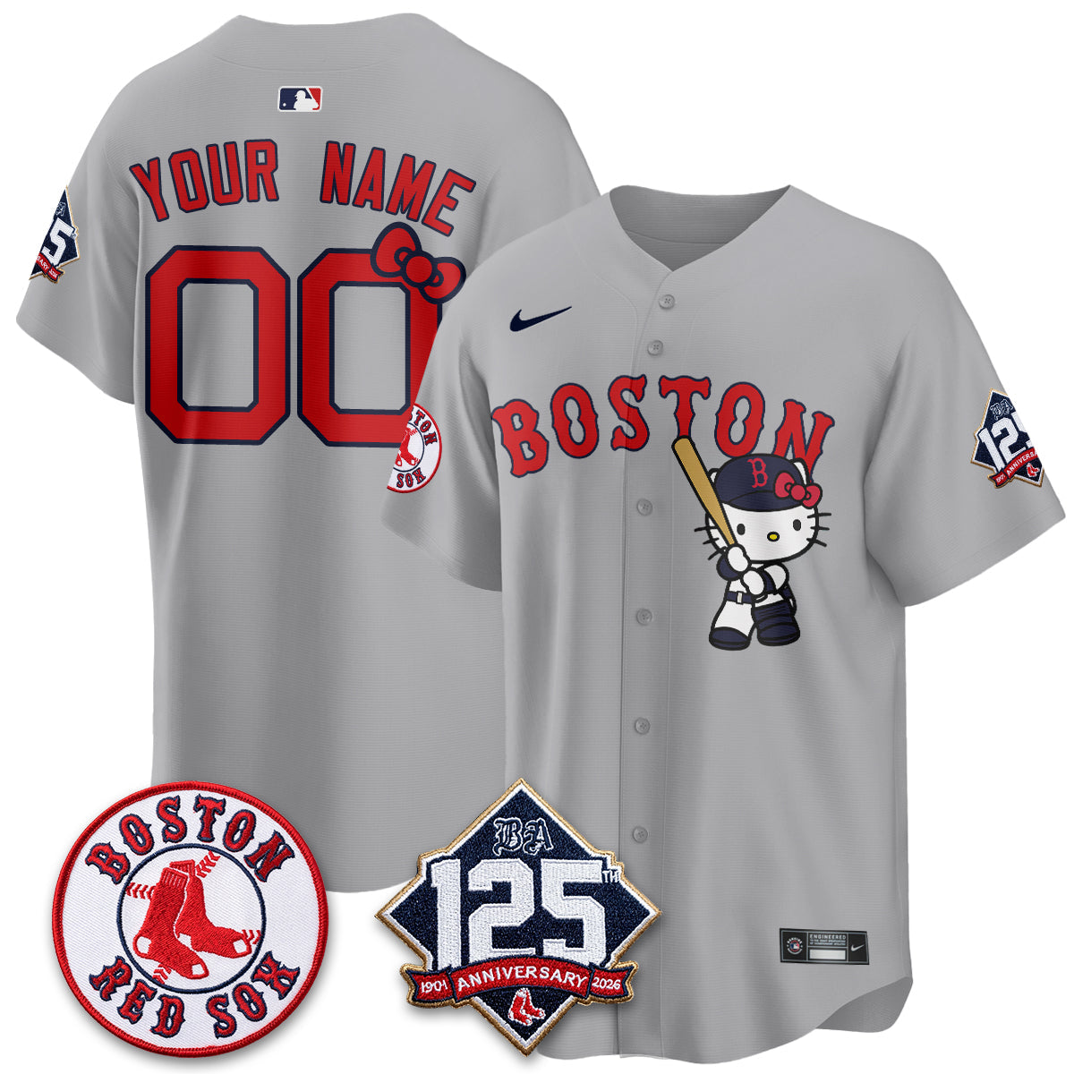 BOS x Meow KT Vapor Limited Custom Jersey - Stitched