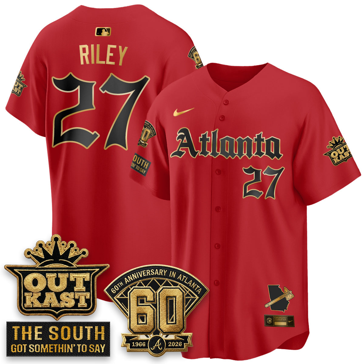 ATL 2026 Gothic Edition Vapor Limited Jersey - Stitched