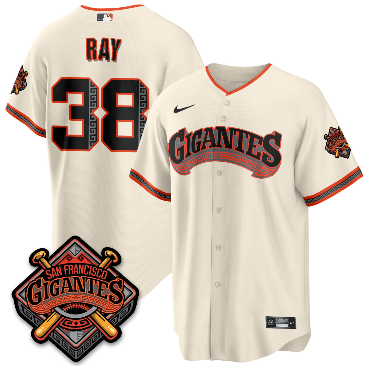 SF GIGANTES Vapor Limited Jersey - Stitched