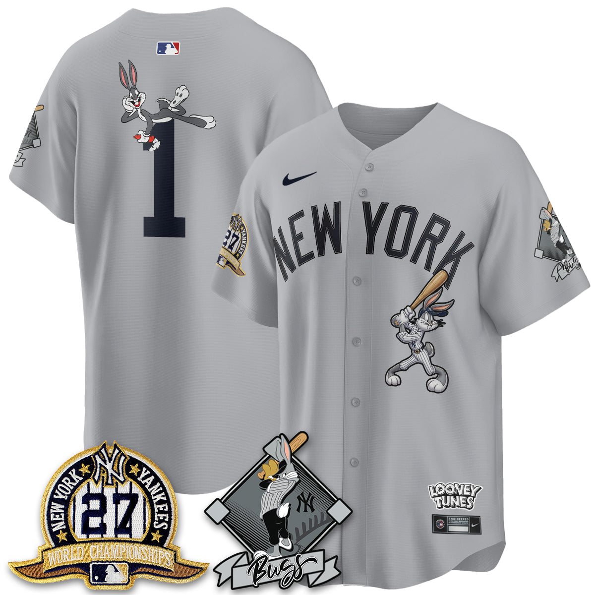 NYY Bunny Vapor Limited Jersey V2- Stitched