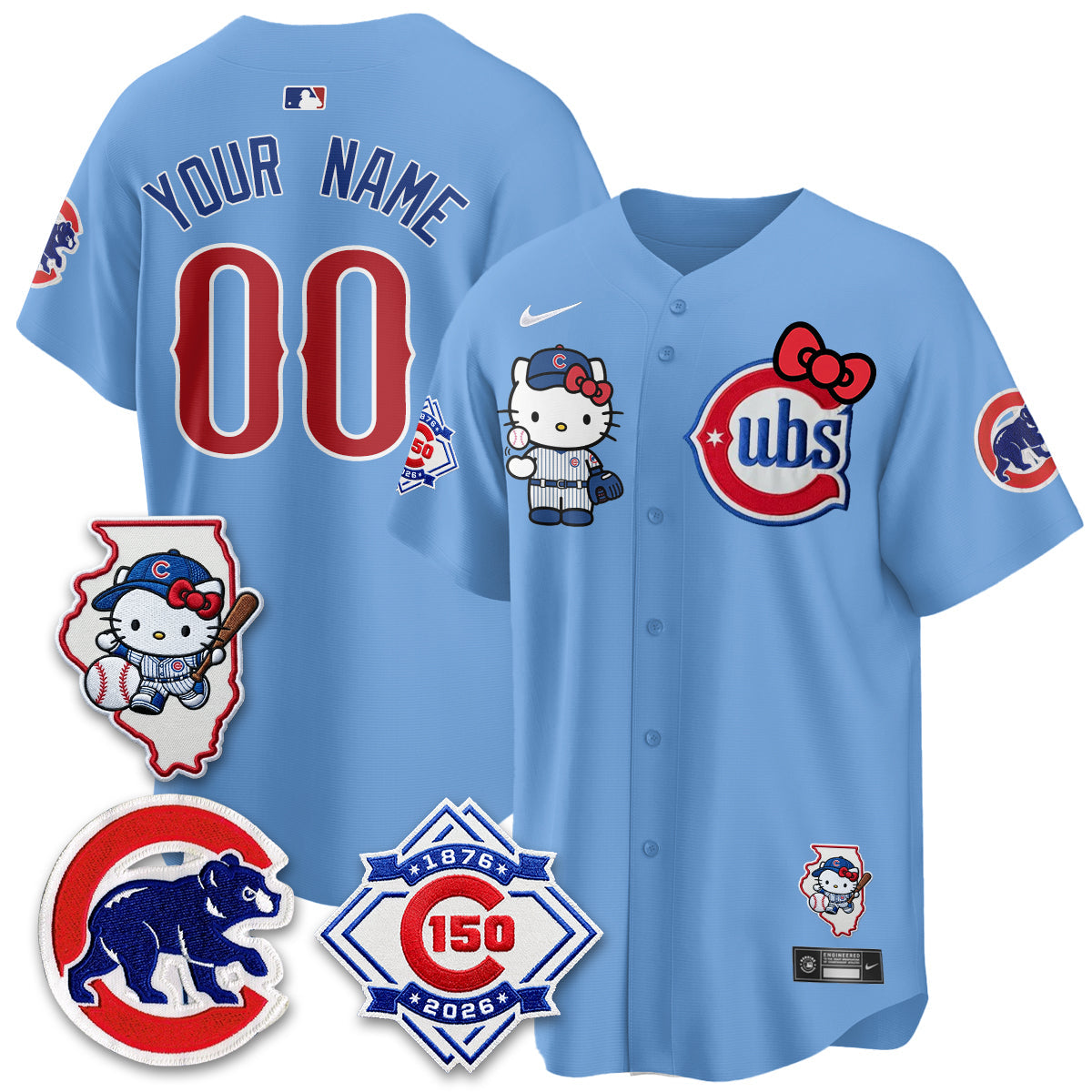 CHC x Meow KT Vapor Premier Limited Custom Jersey - Stitched V2