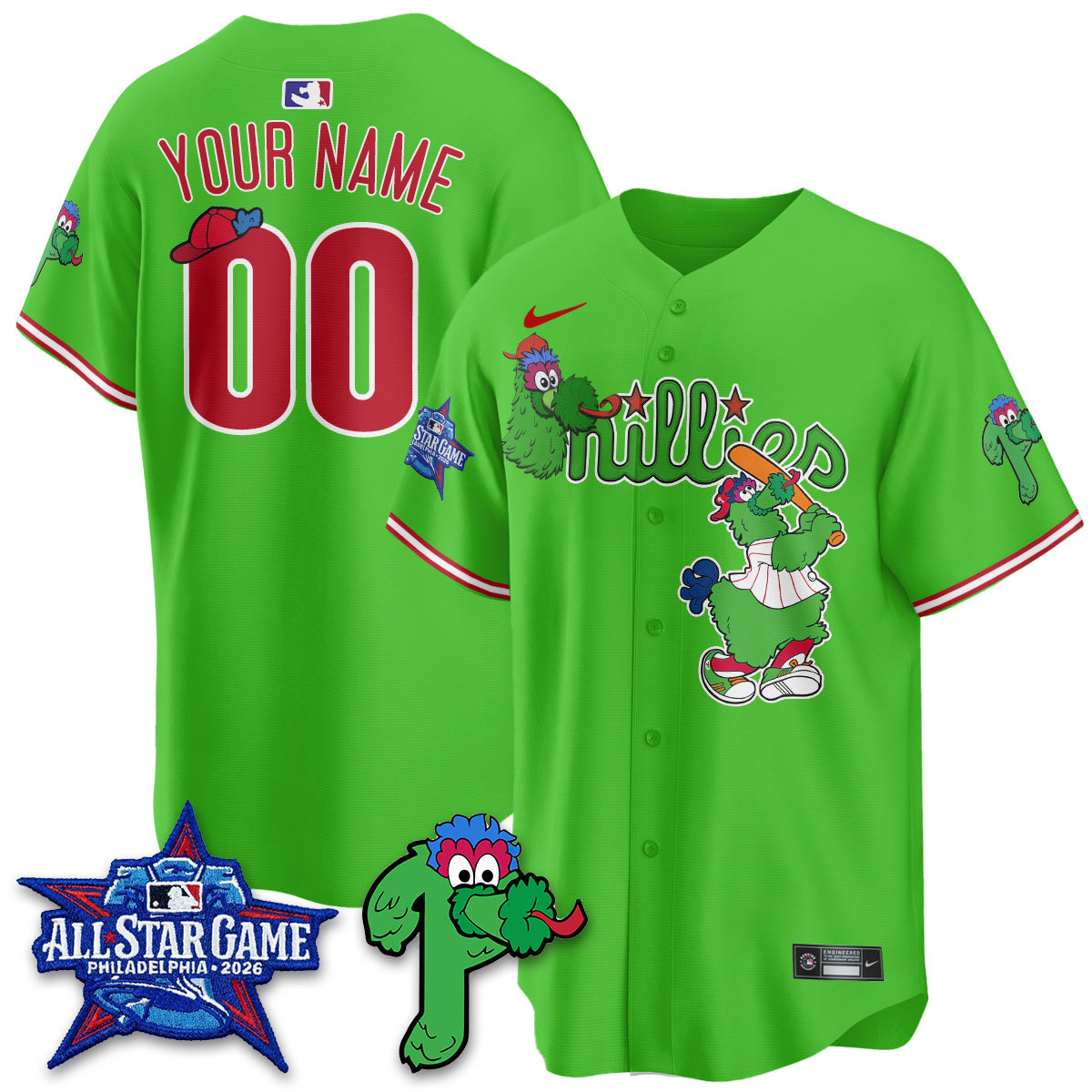 PHI Phanatic Vapor Limited Custom Jersey - Stitched
