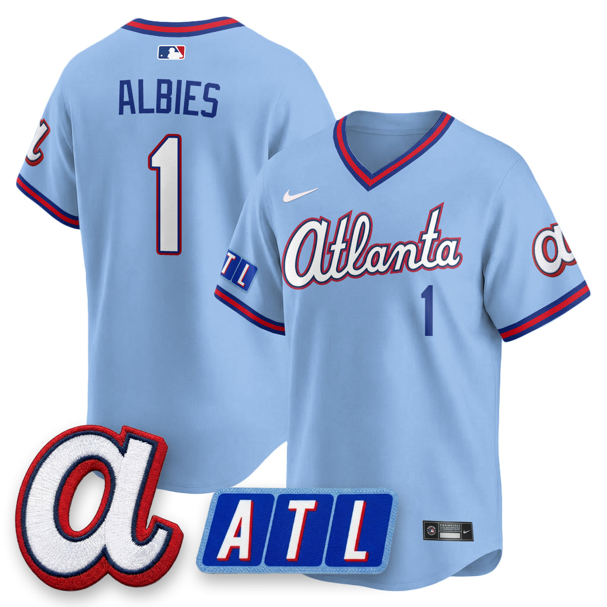 ATL 2026 New Era City Connect Vapor Limited Jersey - Stitched
