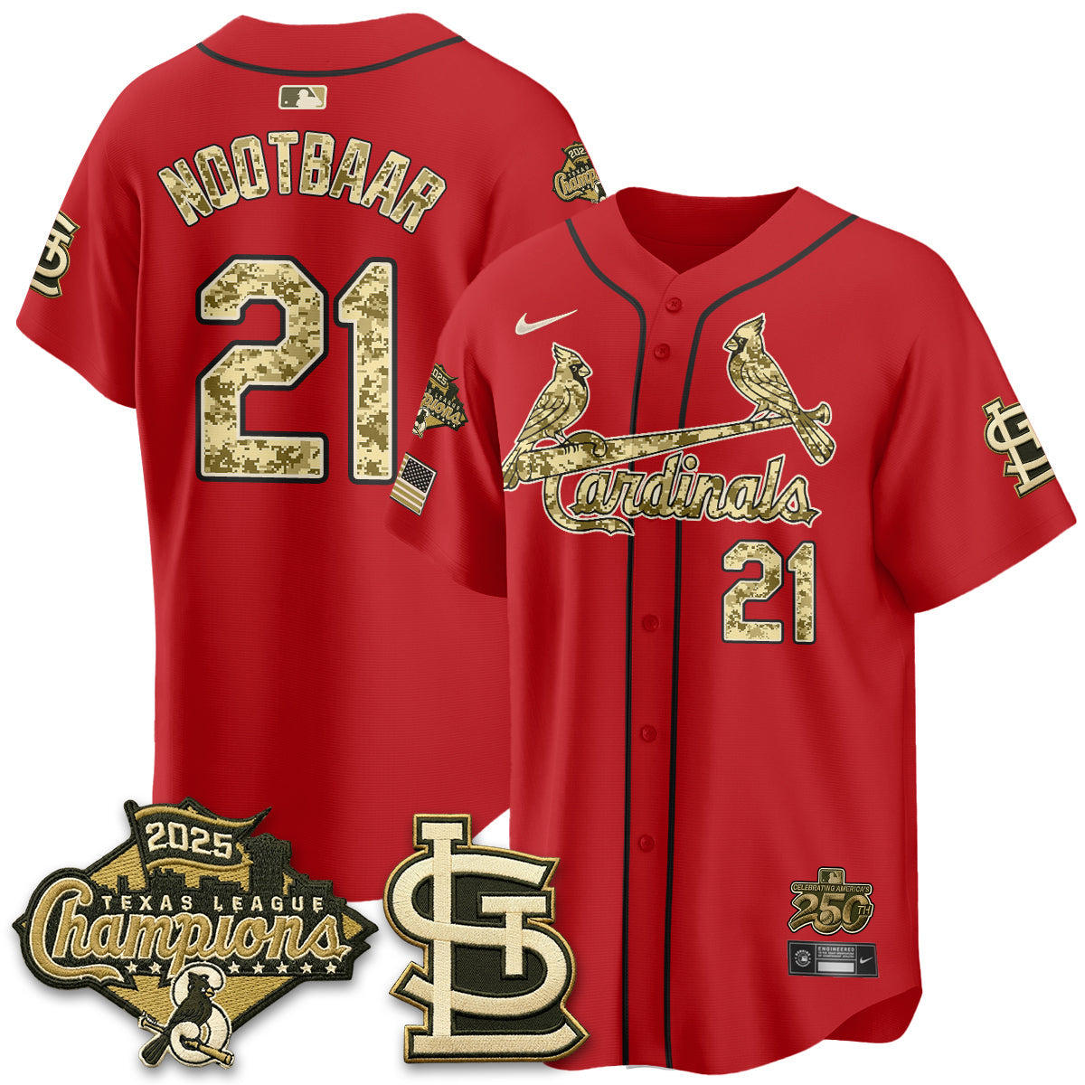 STL 2026 Armed Forces Day Jersey - Stitched