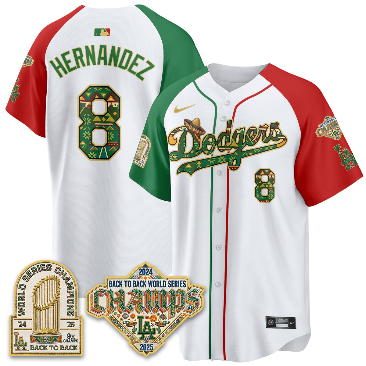 LAD x Mexican Heritage 2026 Limited Vapor Jersey - Stitched