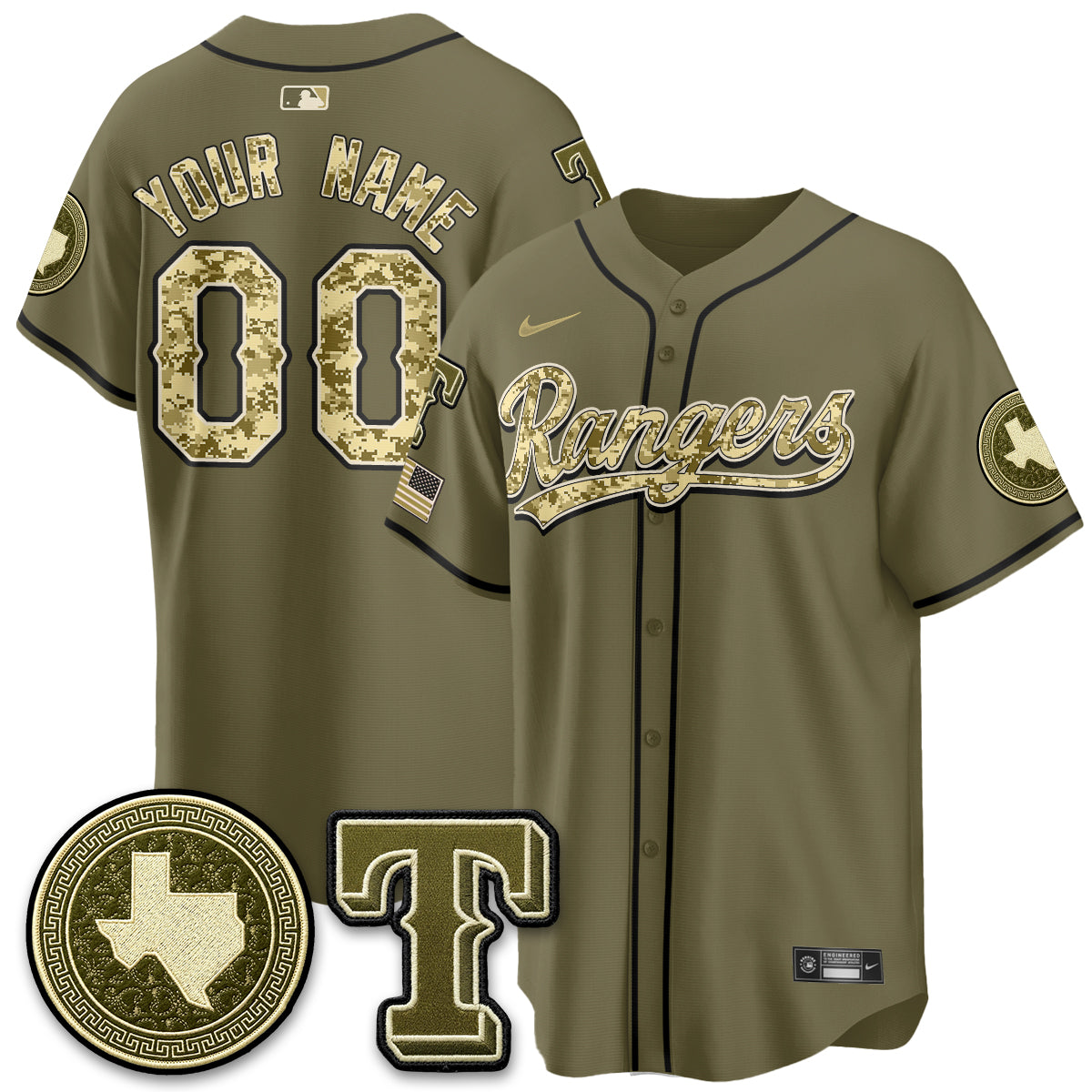 TEX 2026 Armed Forces Day Custom Jersey V2 - Stitched