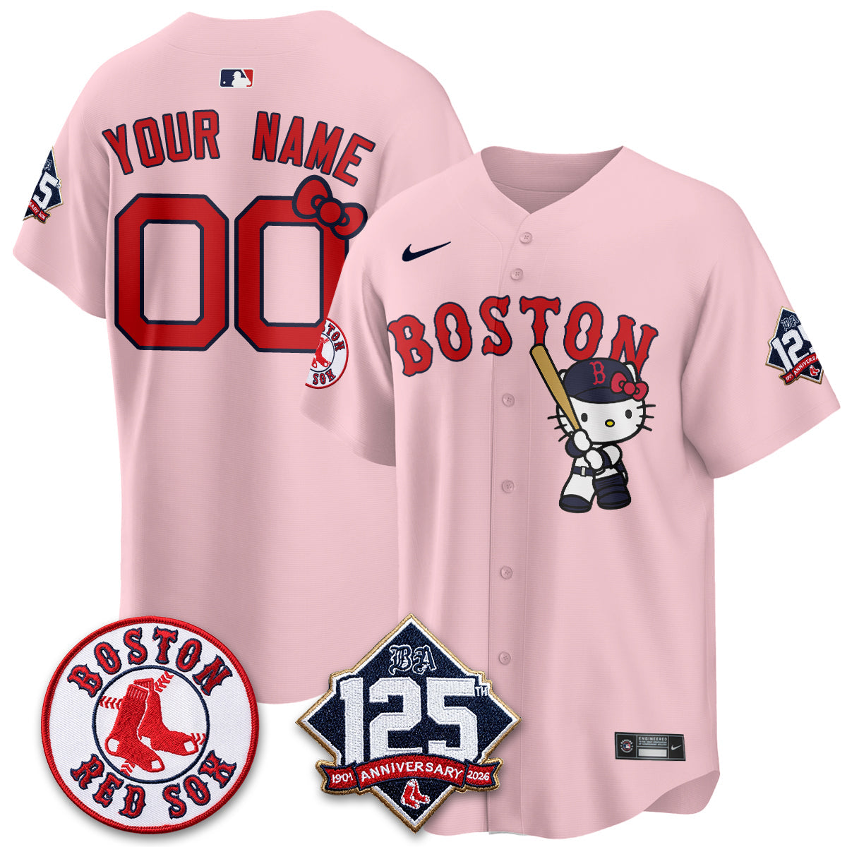 BOS x Meow KT Vapor Limited Custom Jersey - Stitched
