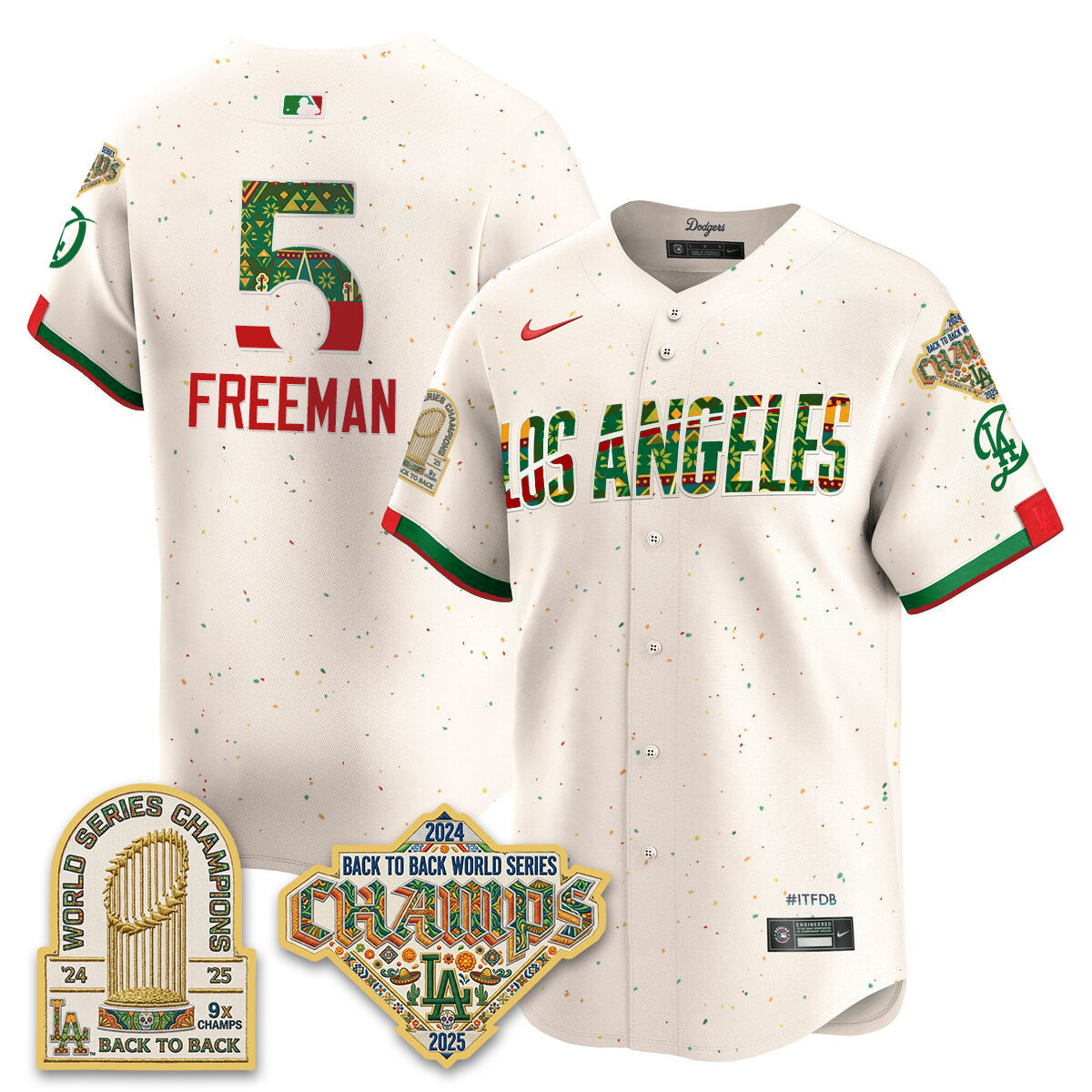 LAD x Mexican Heritage 2026 Limited Vapor Jersey - Stitched