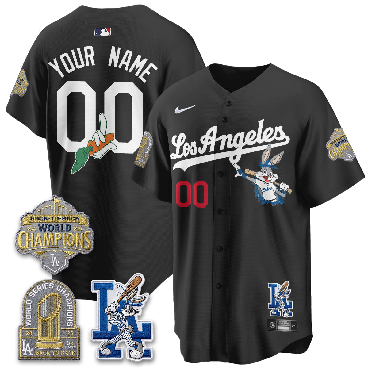 LAD Bunny Vapor Limited Custom Jersey - Stitched