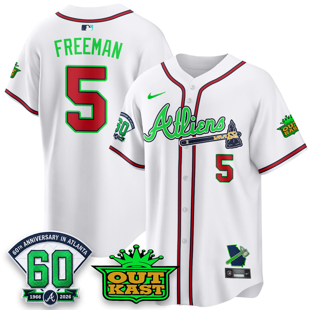 ATL x Atliens Cool Base Galaxy Version Jersey - Stitched (28)