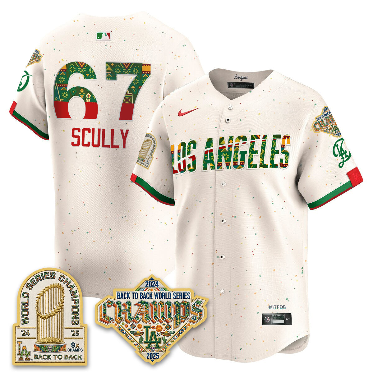 LAD x Mexican Heritage 2026 Limited Vapor Jersey - Stitched