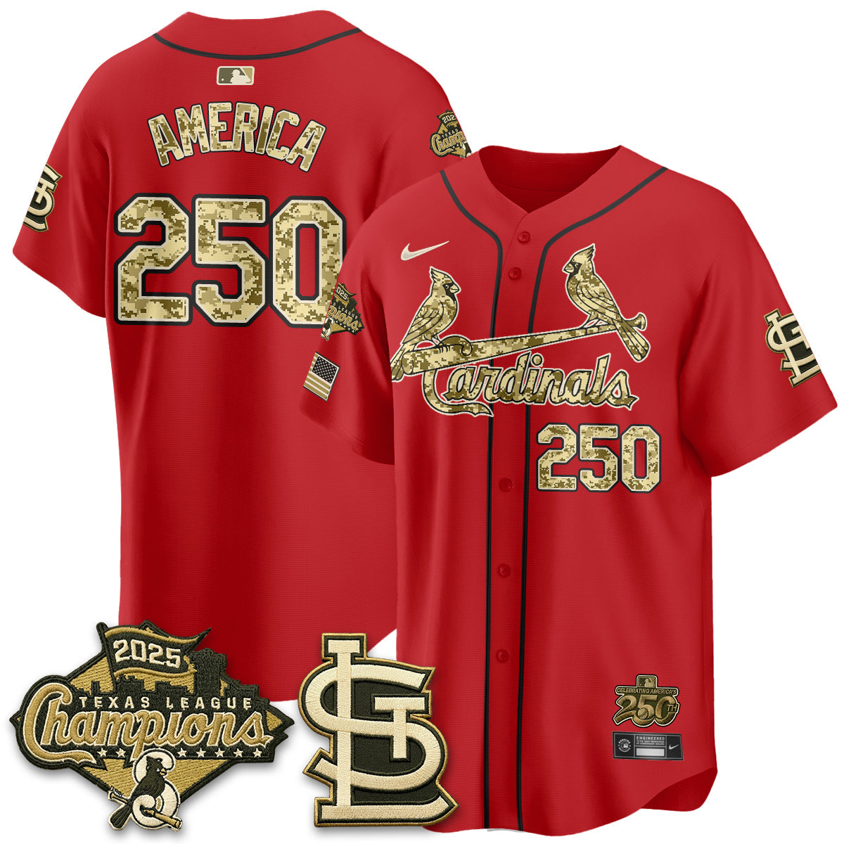 STL 2026 Armed Forces Day Jersey - Stitched