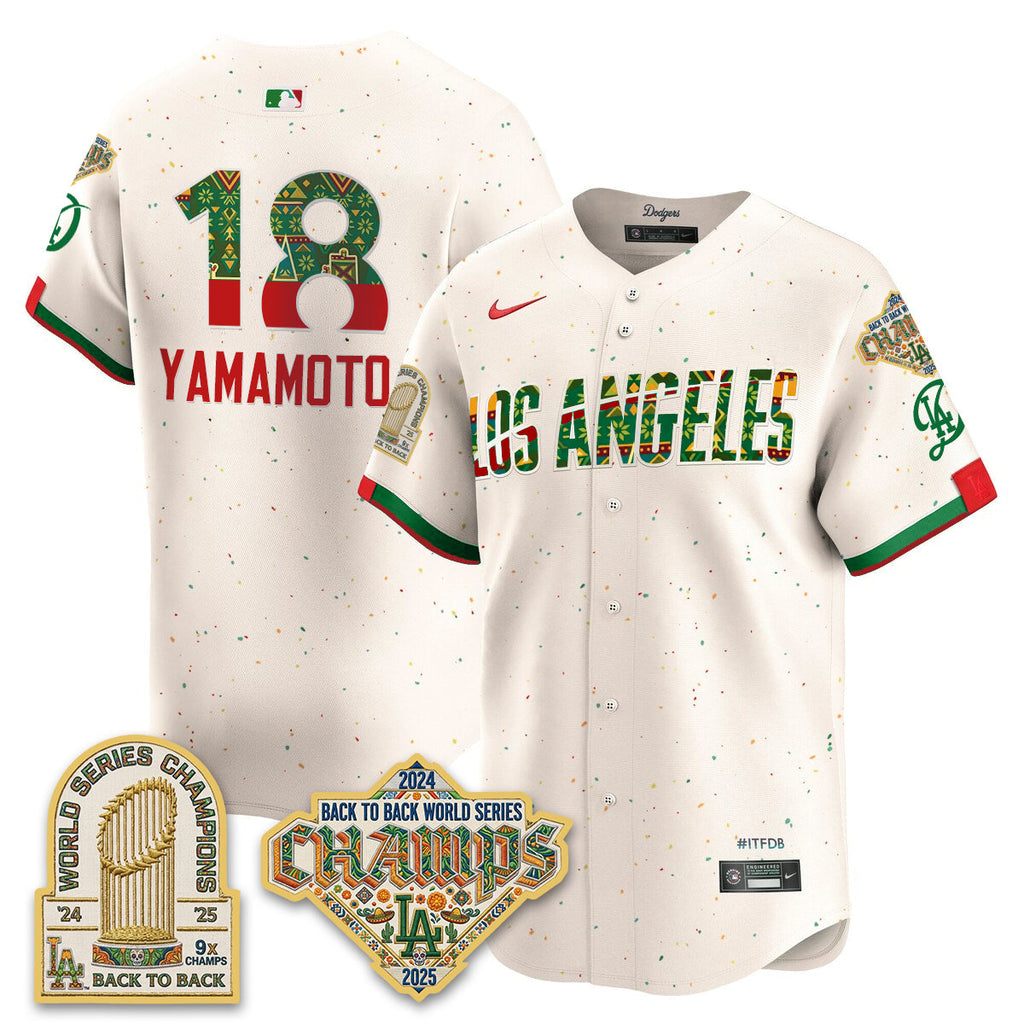 LAD x Mexican Heritage 2026 Limited Vapor Jersey - Stitched