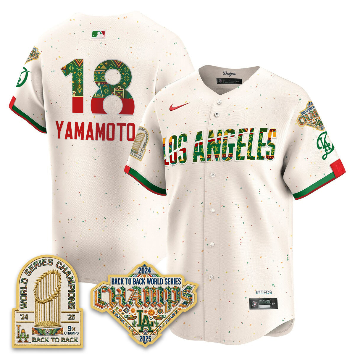LAD x Mexican Heritage 2026 Limited Vapor Jersey - Stitched