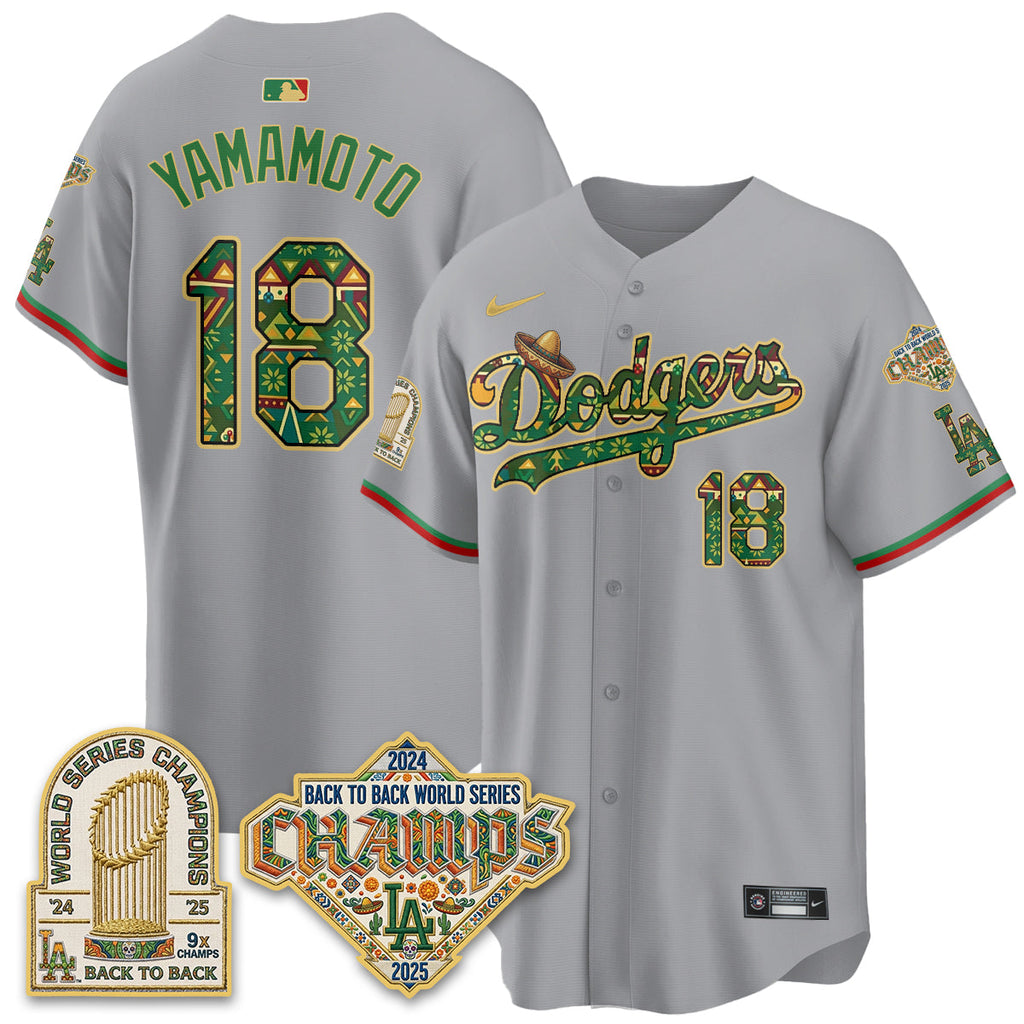 LAD x Mexican Heritage 2026 Limited Vapor Jersey - Stitched