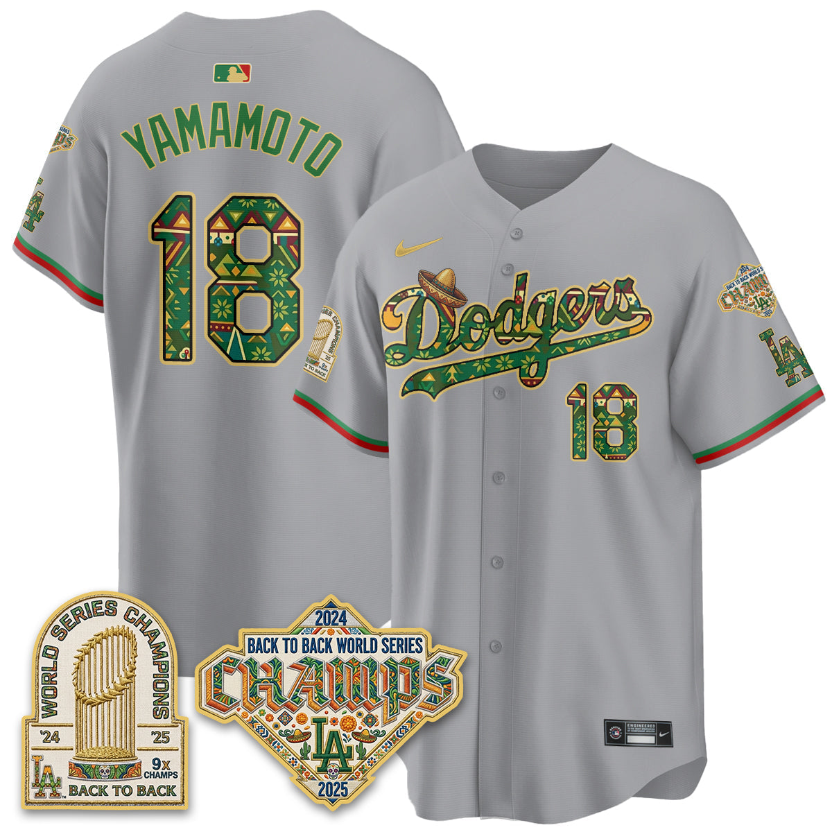 LAD x Mexican Heritage 2026 Limited Vapor Jersey - Stitched