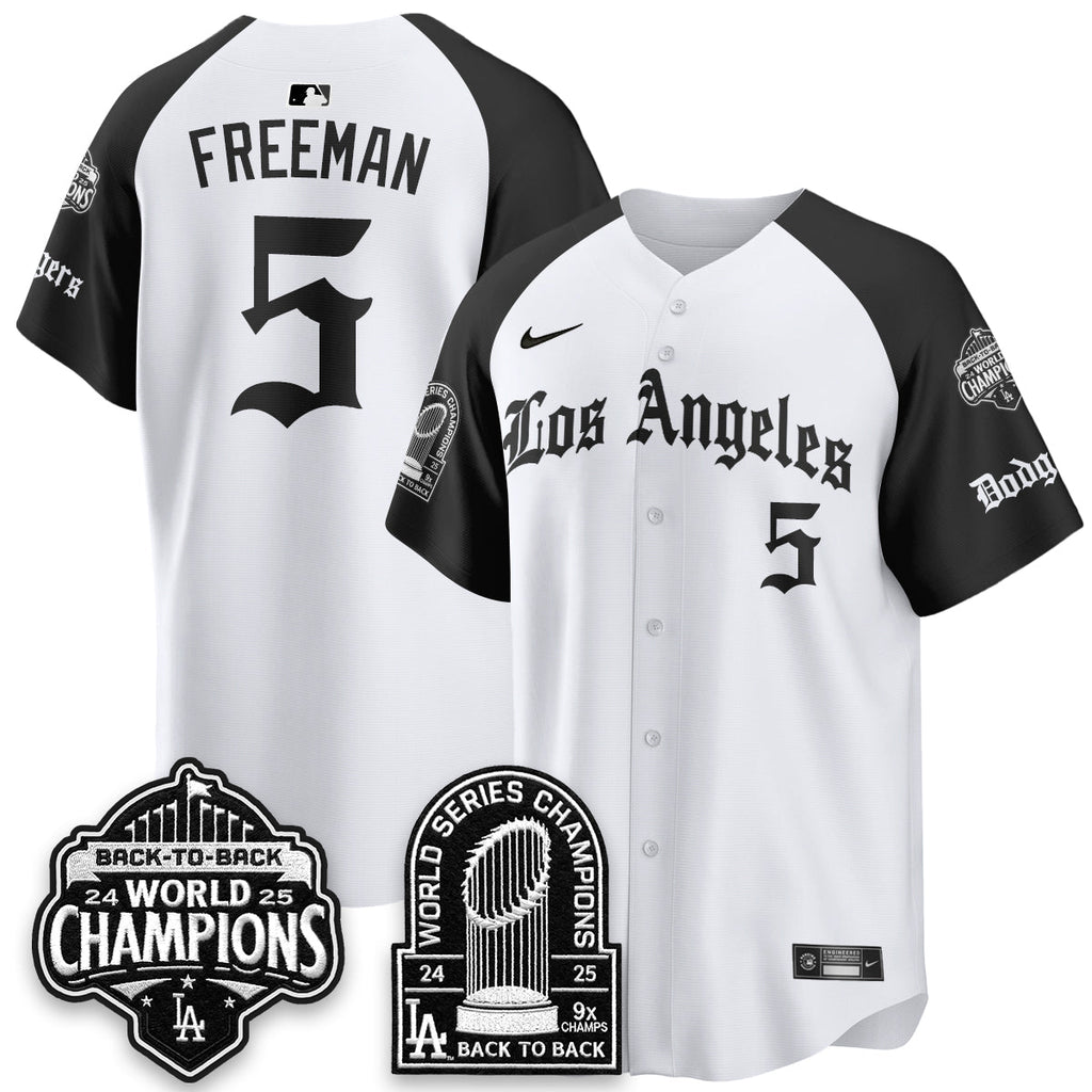 LAD WS Champions Back 2 Back Patch Vapor Premier Limited Gothic Gold Edition Jersey - Stitched