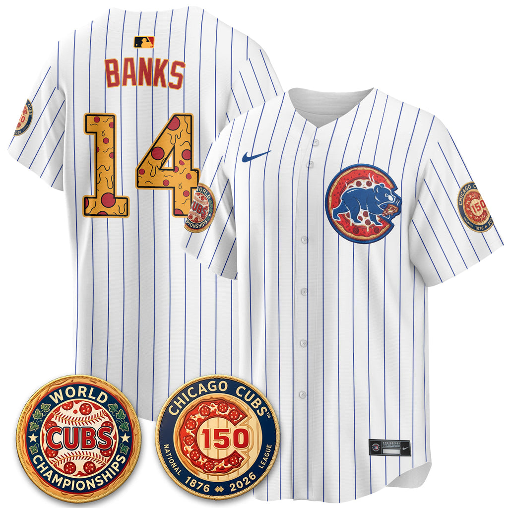 CHC Deep Dish Pizza Vapor Limited Royal Jersey - Stitched