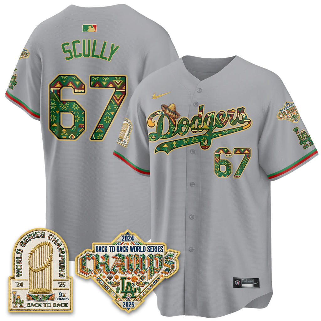 LAD x Mexican Heritage 2026 Limited Vapor Jersey - Stitched
