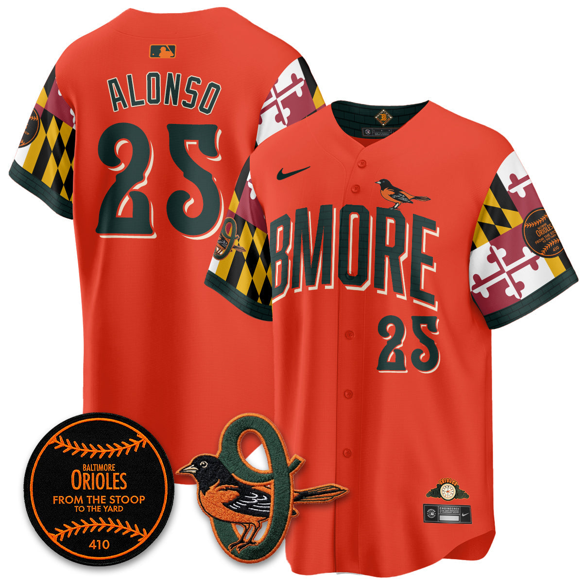 BAL x Maryland State Flag 2026 Vapor Jersey - Stitched