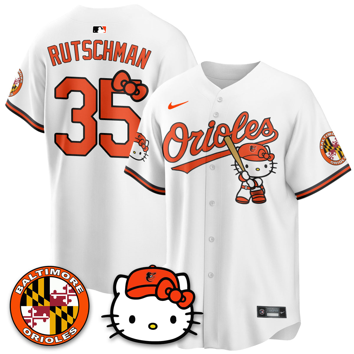 BAL x Meow Kitty Limited City Connect Jersey - Stitched