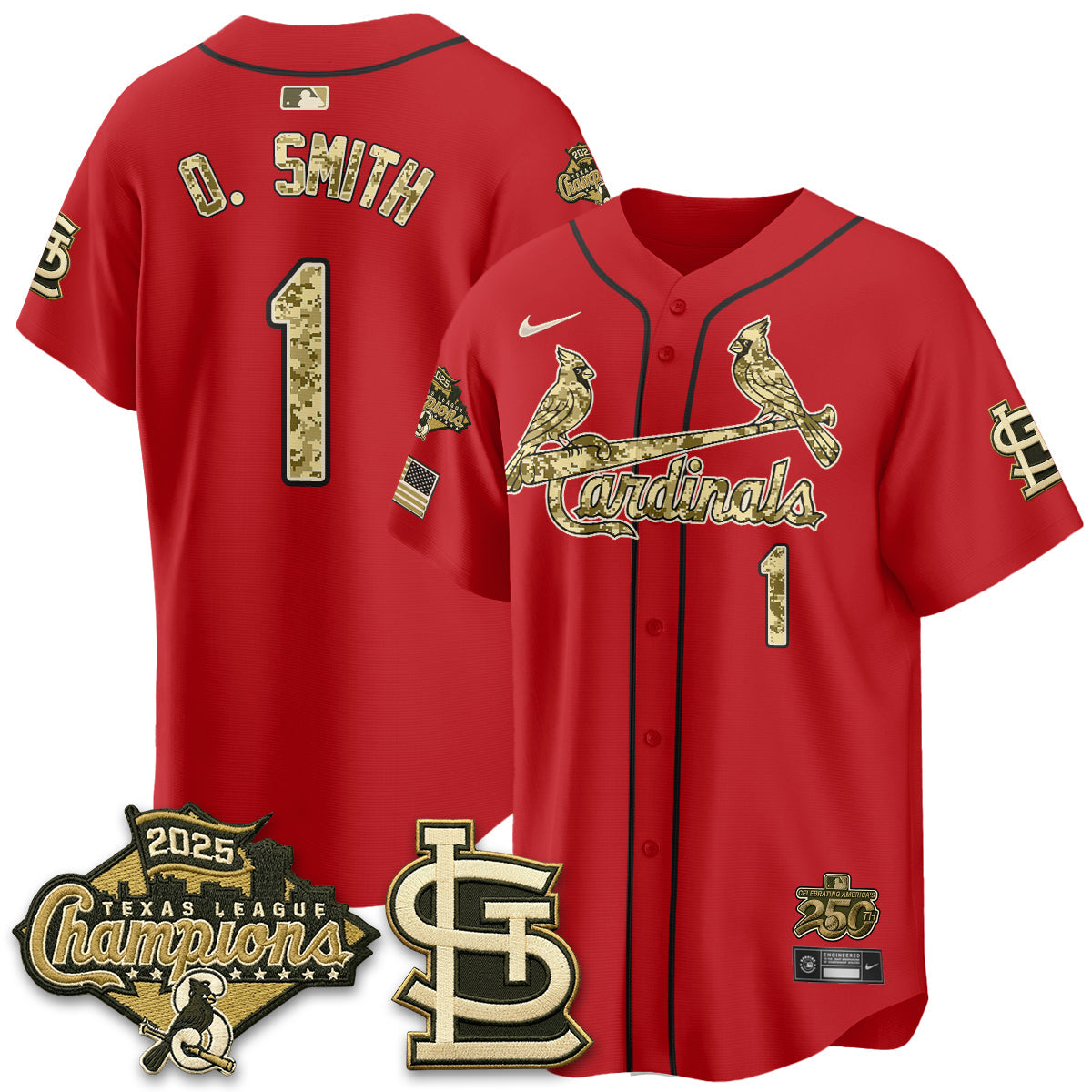 STL 2026 Armed Forces Day Jersey - Stitched
