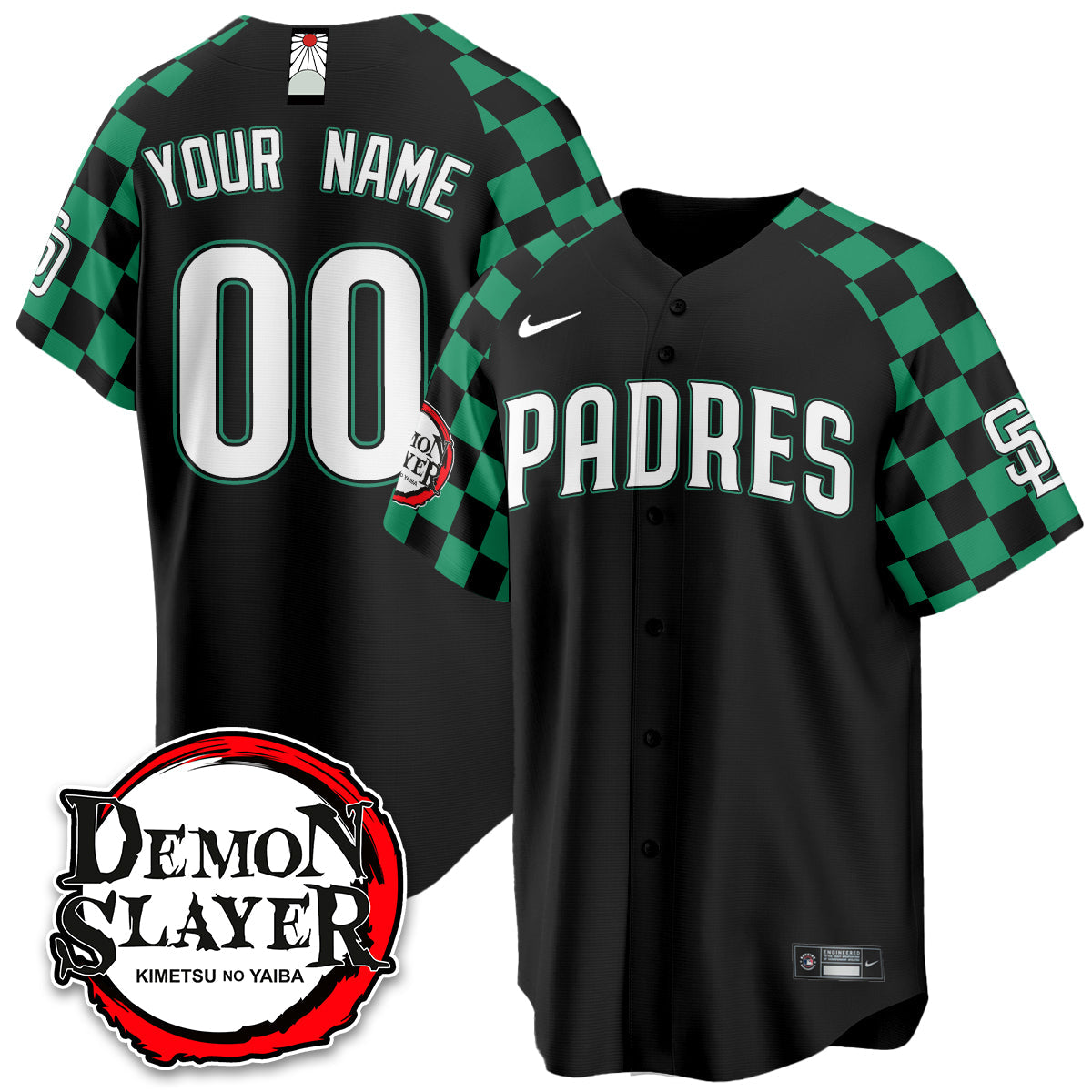 SD Demon Slayer Vapor Limited Custom Jersey - Stitched