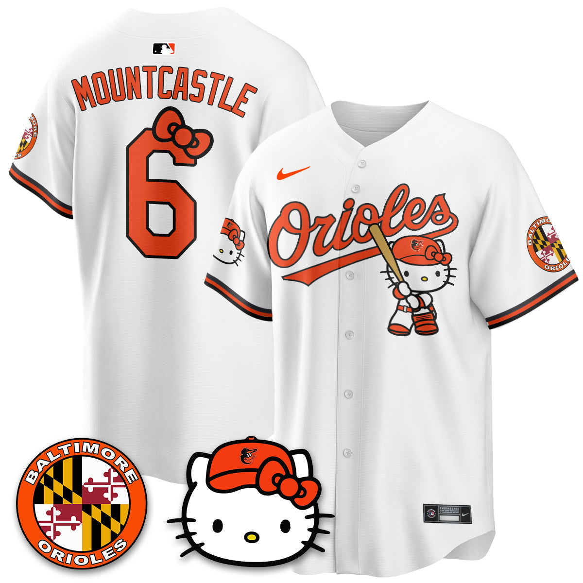 BAL x Meow Kitty Limited City Connect Jersey - Stitched