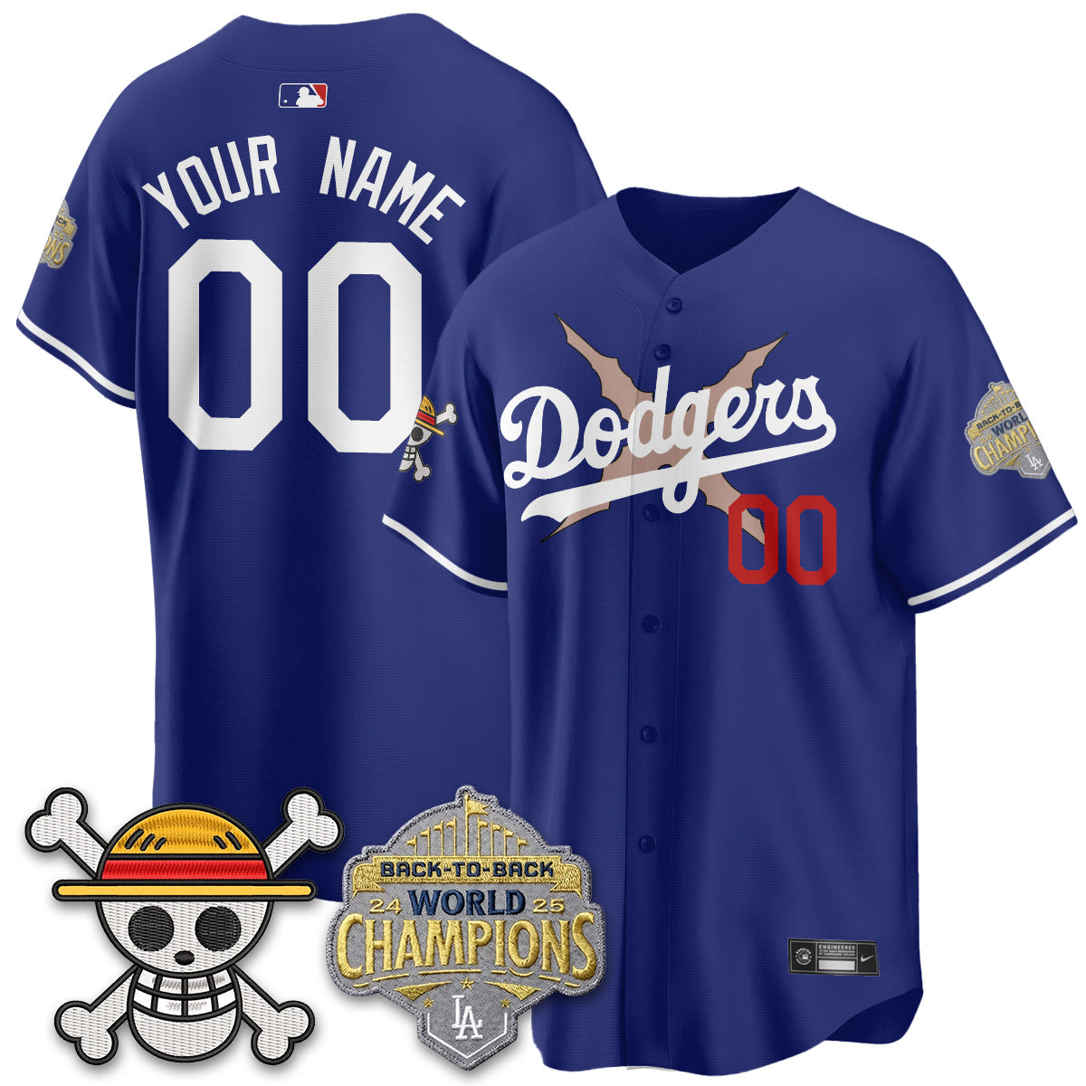 LAD x OP Vapor Custom Jersey -Stitched V2