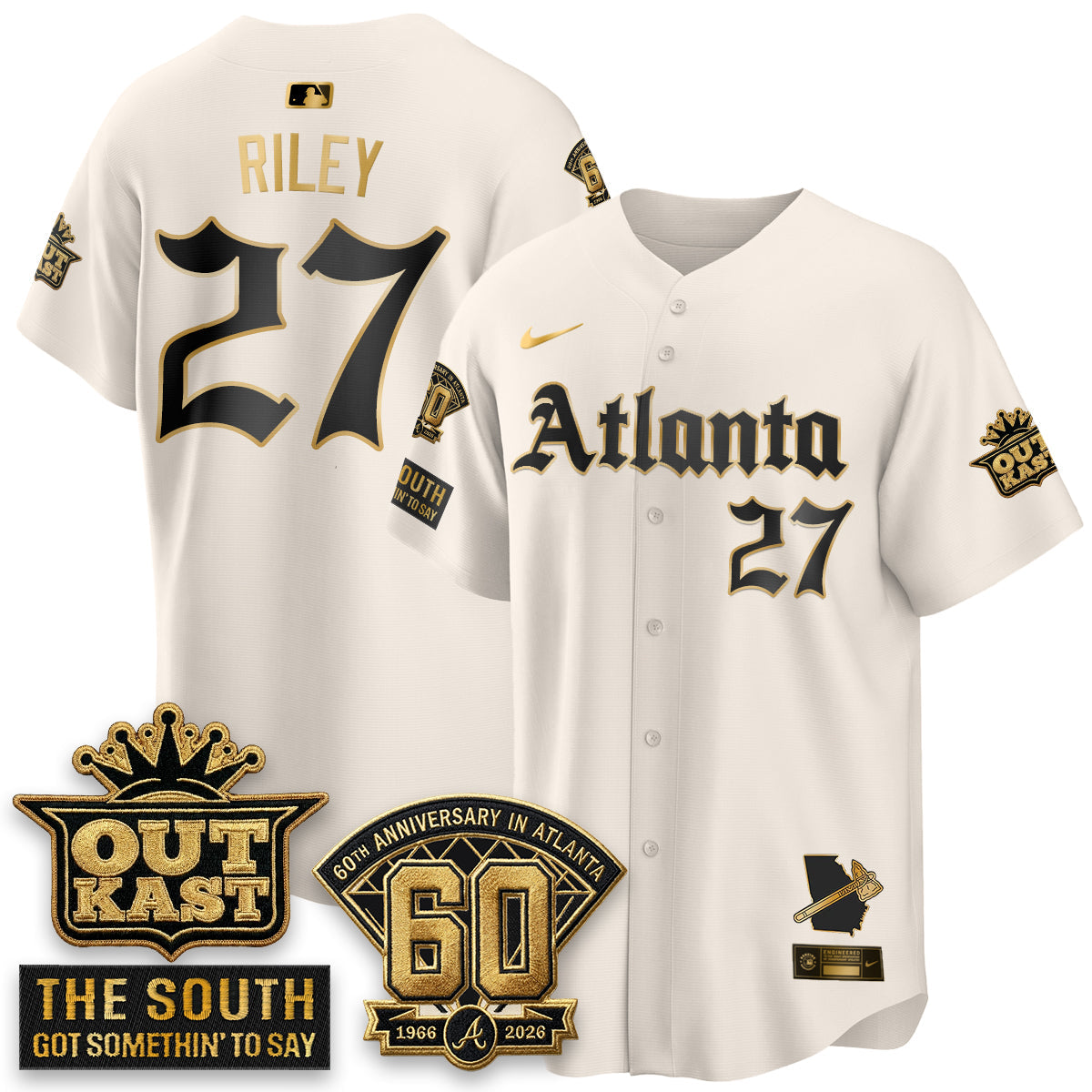 ATL 2026 Gothic Edition Vapor Limited Jersey - Stitched
