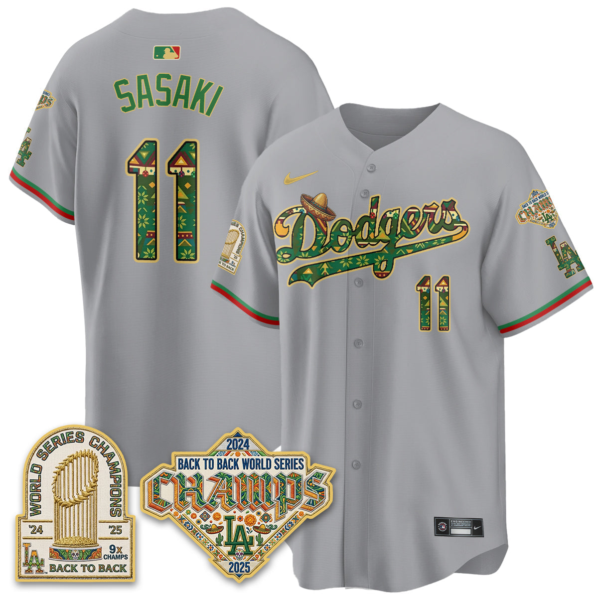 LAD x Mexican Heritage 2026 Limited Vapor Jersey - Stitched